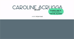 Desktop Screenshot of carolinescruggs.com